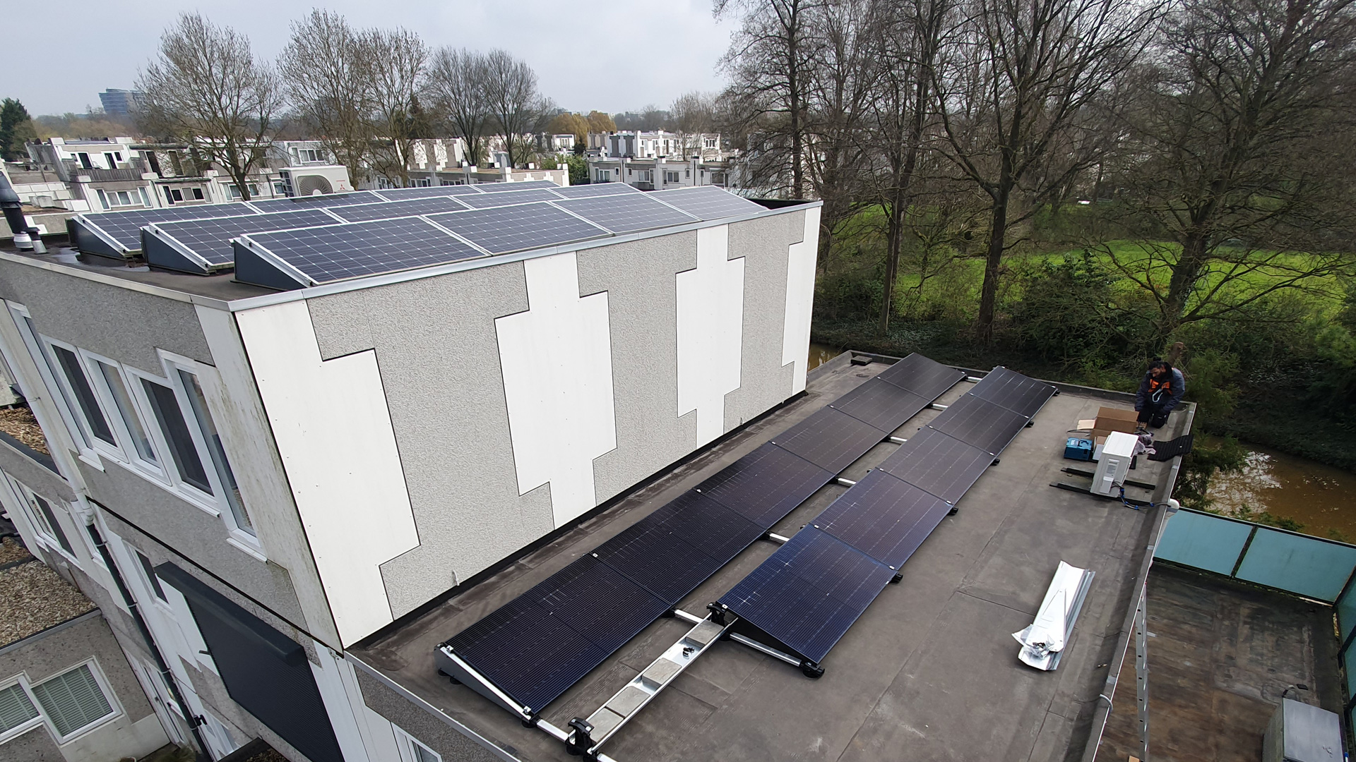 Dordrecht voorzien van zonnepanelen